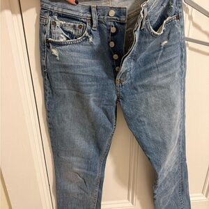 Boyish Blue Button-Fly Jeans